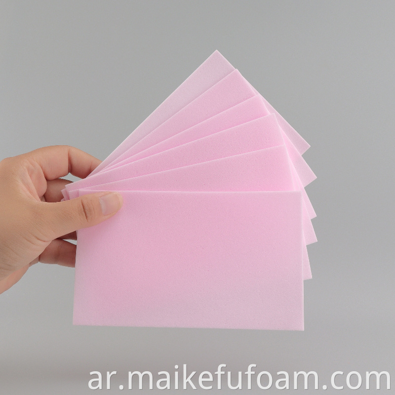 pink melamine sponge